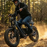GOTRAX Adults' Pioneer Cruiser 20" 7-Speed Electric Bike