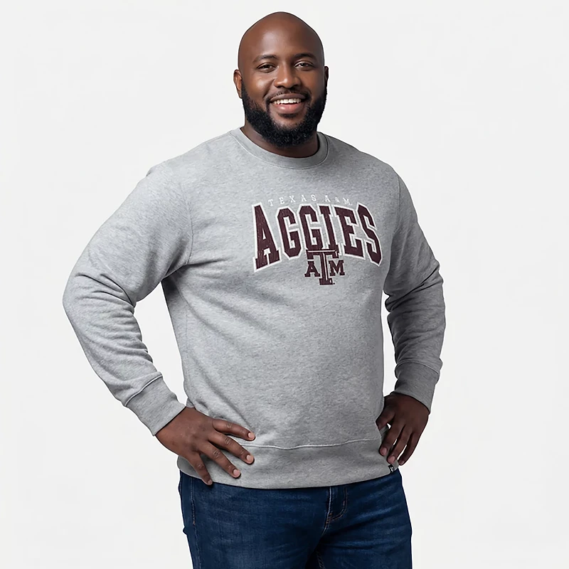 '47 Texas A&M University Varsity Block Headline Crew Sweatshirt