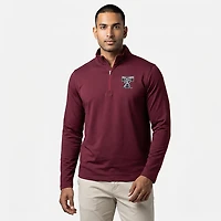 Cutter & Buck Men's Texas A&M Aggies Mascot Retro Epic Comfort 1/4-Zip Pullover