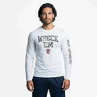 The Victory Men's Texas Tech University Wreck Em Arch Sleeve 2 Hit Long Graphic T-shirt