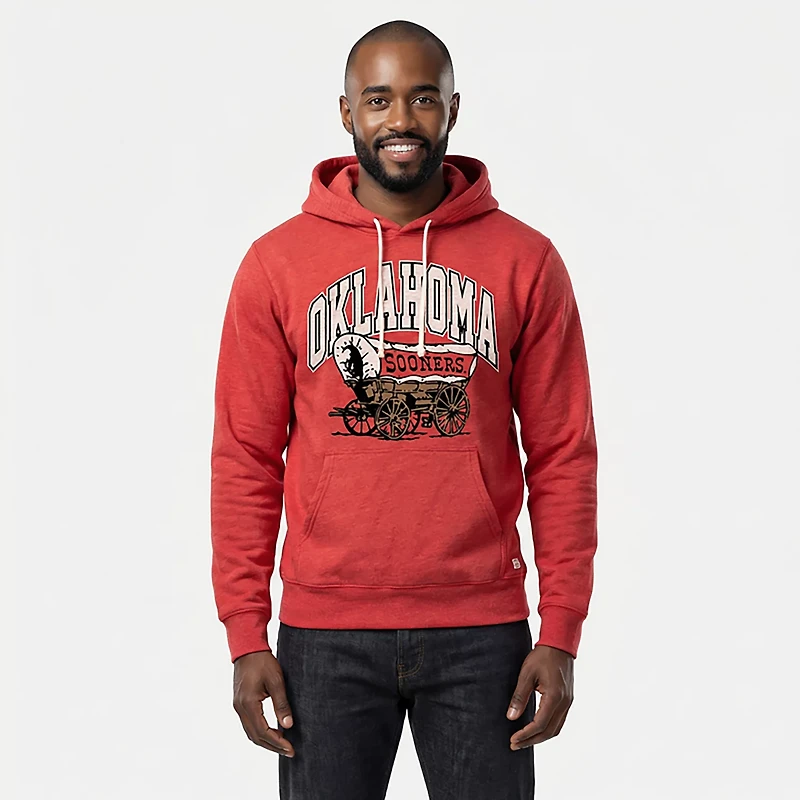 Homefield Men's Oklahoma Sooners Throwback Sooner Schooner Long Sleeve Hoodie