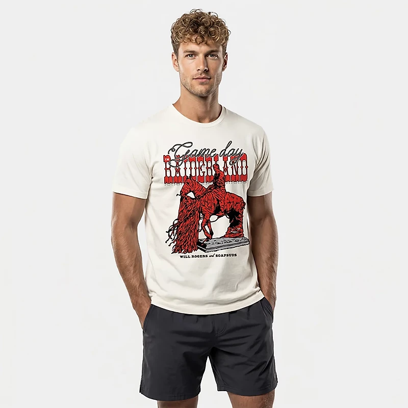 Homefield Men's Texas Tech Red Raiders Will Rogers Tradition Short Sleeve T-shirt