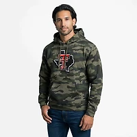 Something Inked Men's Texas Tech University Primary Logo Hoodie