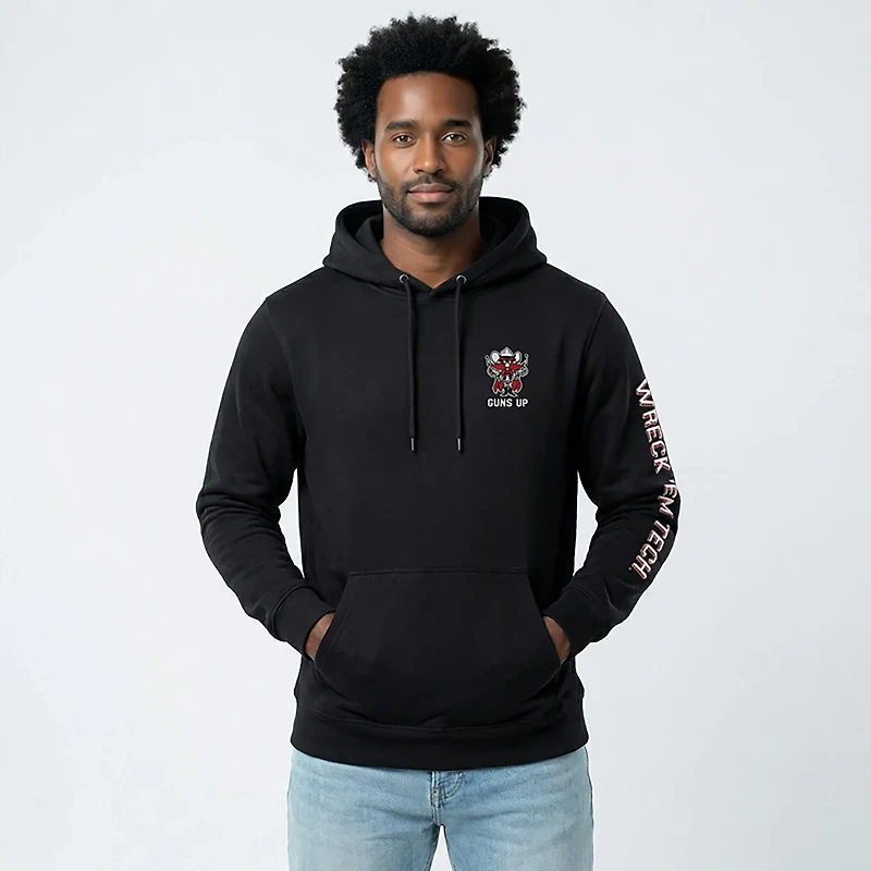 The Victory Men’s Texas Tech University Guns Up Wreck Em 3-Hit Hoodie