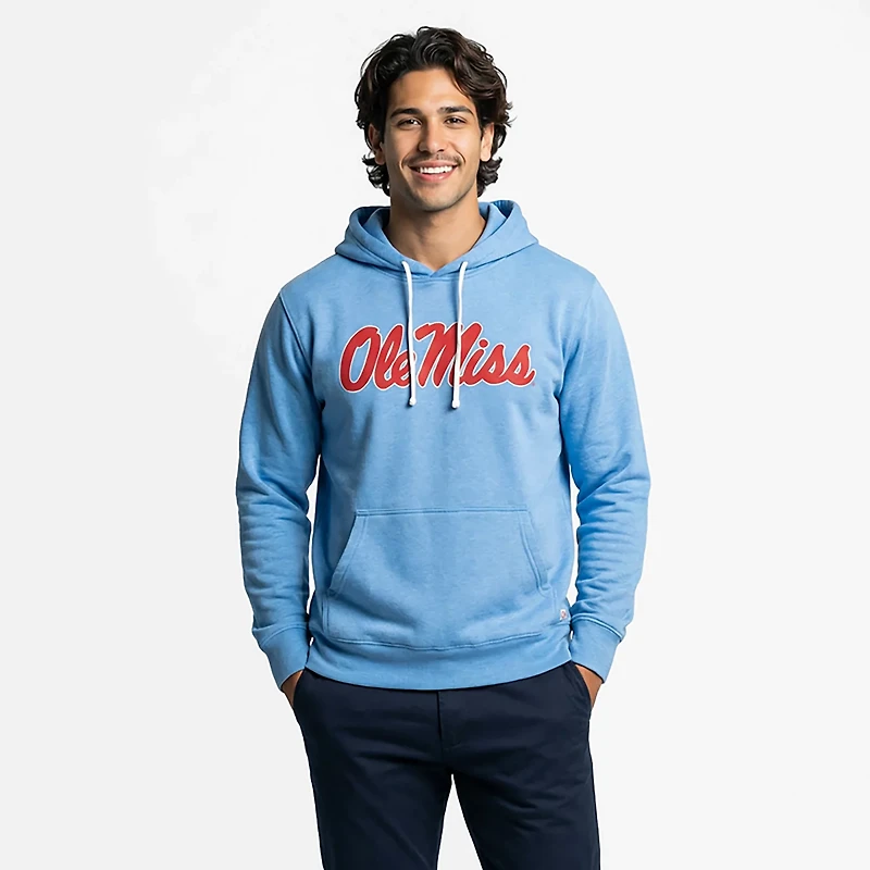 Homefield Men's Ole Miss Rebels Classic Script Long Sleeve Hoodie