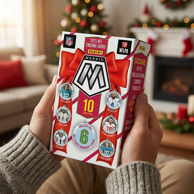 Panini 2025 Mosaic Football Ornament Box