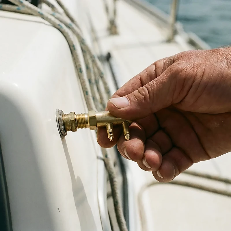 Marine Raider Johnson/Evinrude Male 2-Prong Fitting