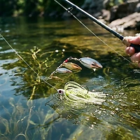 BOOYAH Super Shad 3/8 oz Multi Willow Blade Spinnerbait