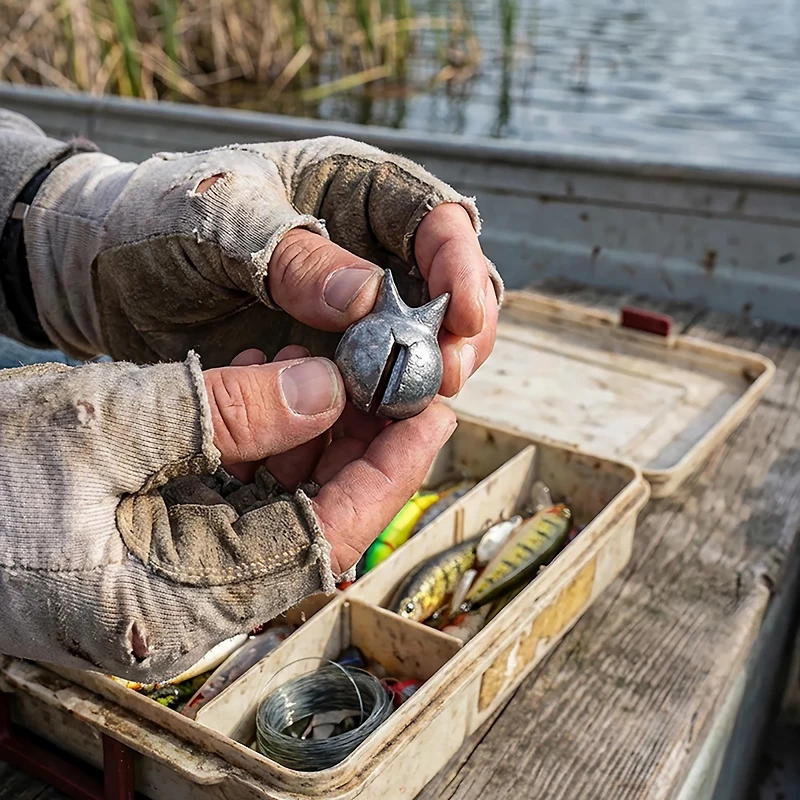 Eagle Claw Removable 3/0 Split-Shot Sinker