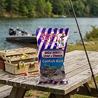 Magic Bait Great Scott! 10 oz. Liver and Cheese Catfish Bait