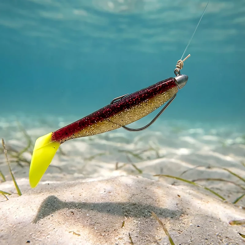 Norton Lures Bull Minnow 3-3/4" Unrigged Plastic Swimbaits 7-Pack