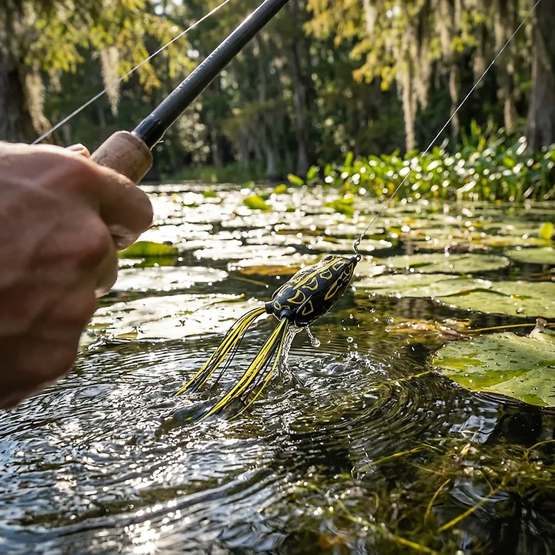 SPRO Bronzeye 2-1/2" Topwater Frog Bait