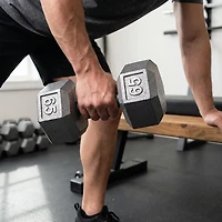 CAP Barbell 65 lb. Solid Hex Dumbbell - Single