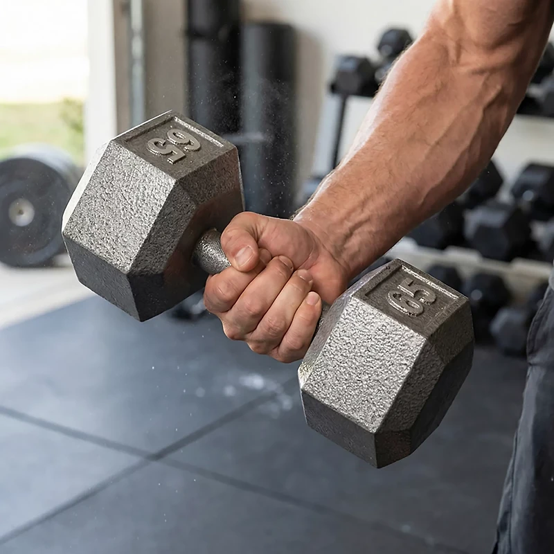 CAP Barbell 65 lb. Solid Hex Dumbbell - Single
