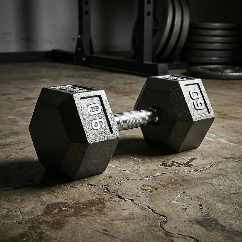CAP Barbell 60 Lb. Solid Hex Dumbbell - Single