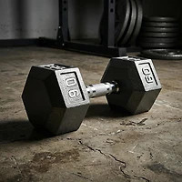 CAP Barbell 60 Lb. Solid Hex Dumbbell  - Single