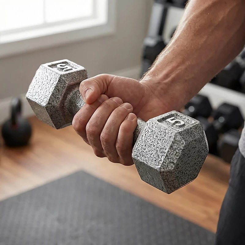 CAP Barbell 5 lb. Solid Hex Dumbbell - Single