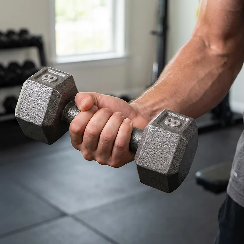 CAP Barbell 8 lb. Solid Hex Dumbbell - Single