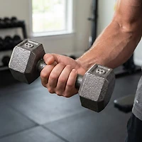 CAP Barbell 8 lb. Solid Hex Dumbbell - Single