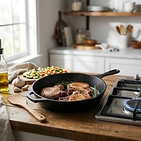 Lodge 10.25" Preseasoned Cast-Iron Skillet