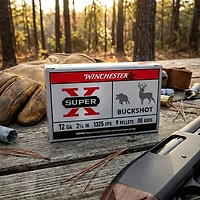 Winchester Super-X Buckshot Load 12 Gauge Shotshells - 5 Rounds