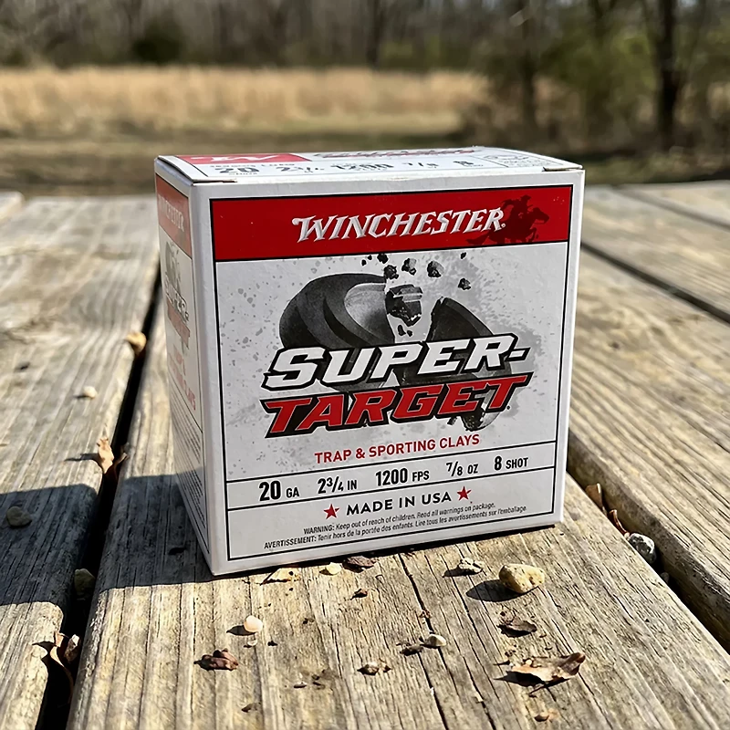 Winchester Target Load 20 Gauge 8 Shotshells - 25 Rounds