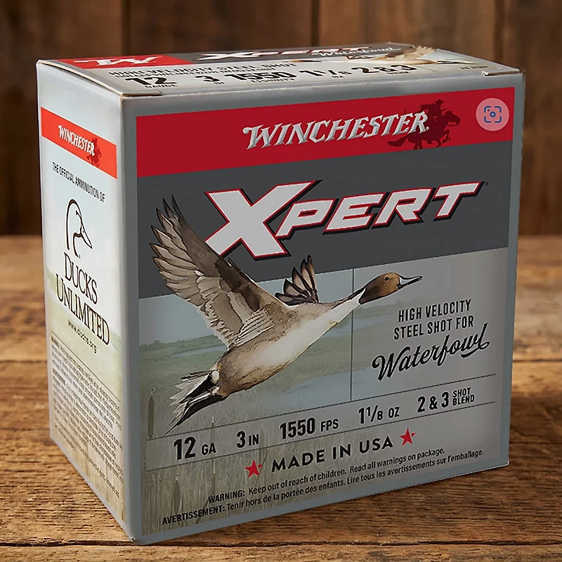 Winchester Xpert Hi-Velocity Steel 12 Gauge Shotshells - 25 Rounds