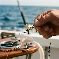 Rite Angler Barrel Snap Swivels 135lb, 4-Pack