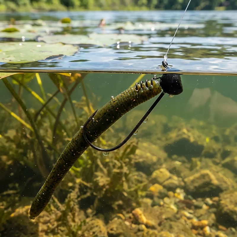 Big Bite Baits Pro Series 3/0 Gamakatsu Weighted Single Hooks 4-Pack