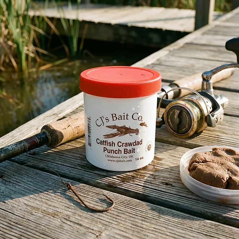 CJ's Bait Company 14 oz. Catfish Crawdad Punch Bait