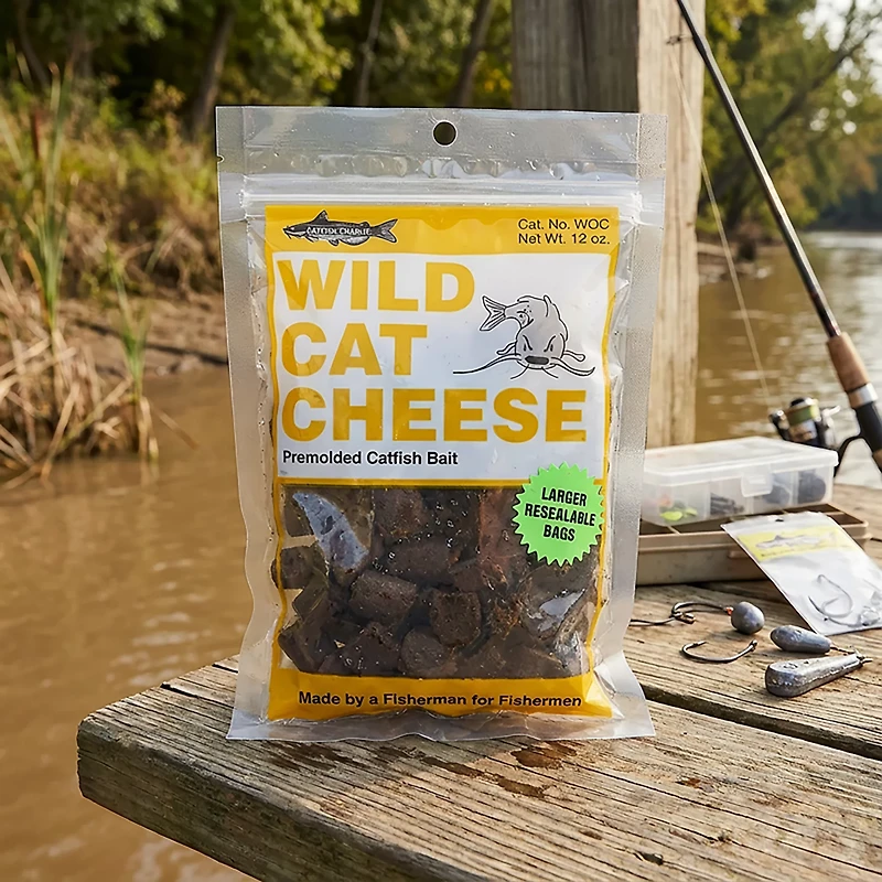 Catfish Charlie Wildcat Cheese-Flavored Dough Balls