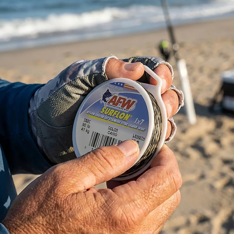 American Fishing Wire Surflon 90 lbs - 30 ft Leader Wire