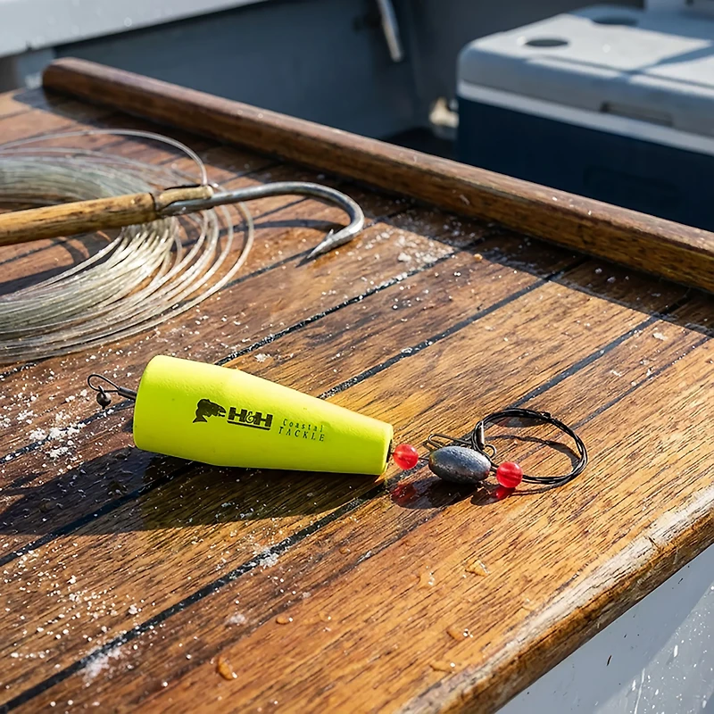 H&H Lure 3 Wire Coastal Popping Rigs 2-Pack