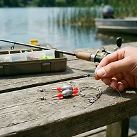Eagle Claw Lazer Sharp 1 oz 18 in Saltwater Rigs 2-Pack