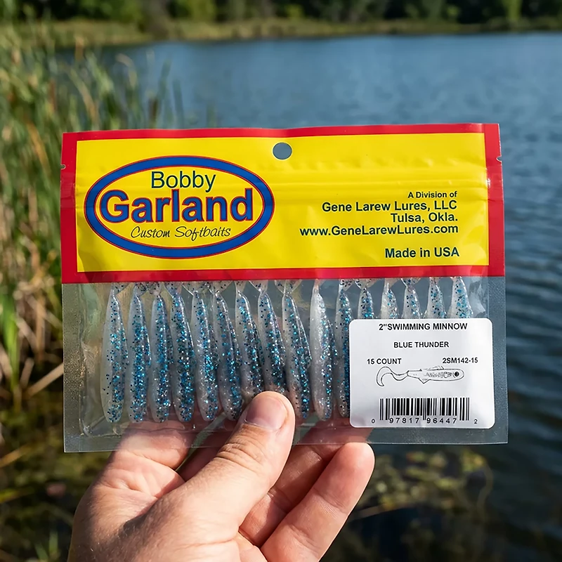 Bobby Garland 2-1/2" Swimming Minnow Panfish Baits 15-Pack