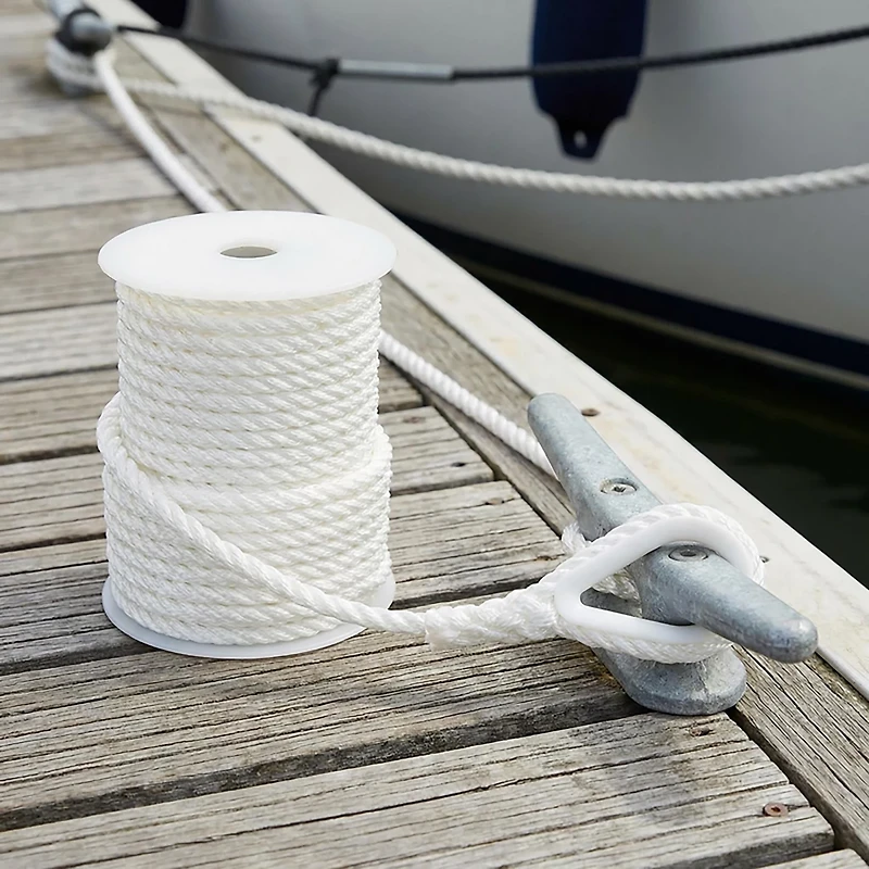 Marine Raider 3/8 in x 100 ft Twisted 3-Strand Anchor Line