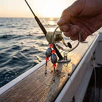 Lazer Sharp 1/2 oz. - 18" Ready Rigs with Egg Sinkers 2-Pack