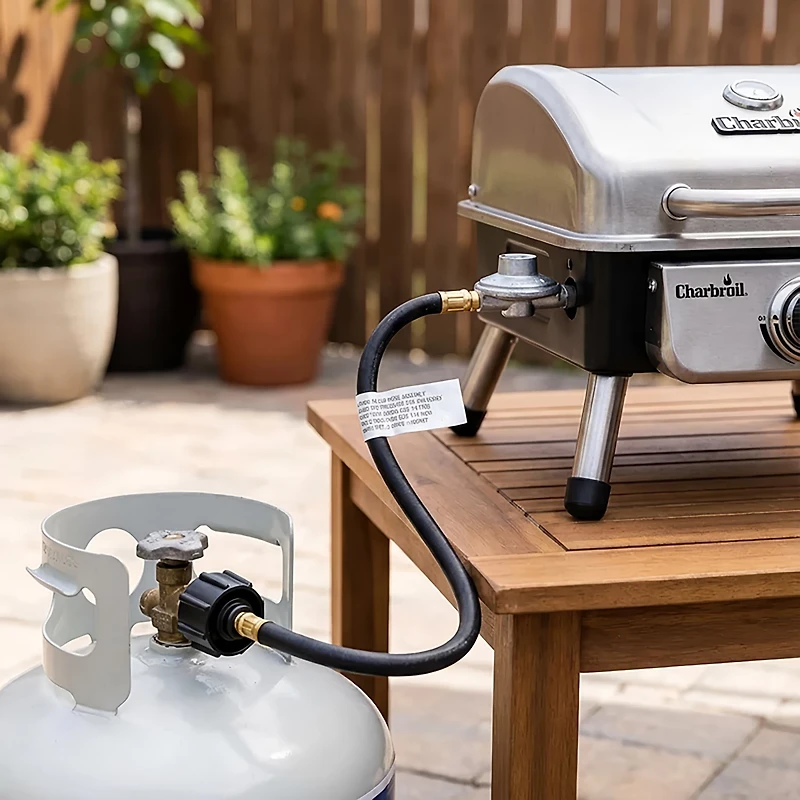Charbroil® 4' Low-Pressure Propane Hose and Adapter