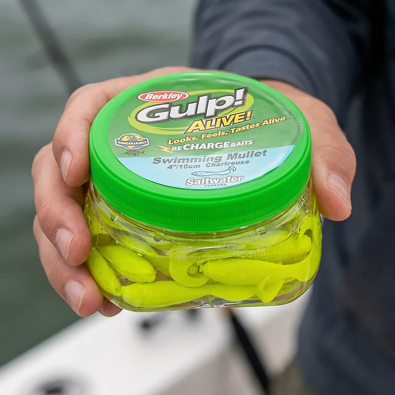 Berkley® Gulp! Alive! 12-1/2 oz. Saltwater Swimming Mullet Soft Bait