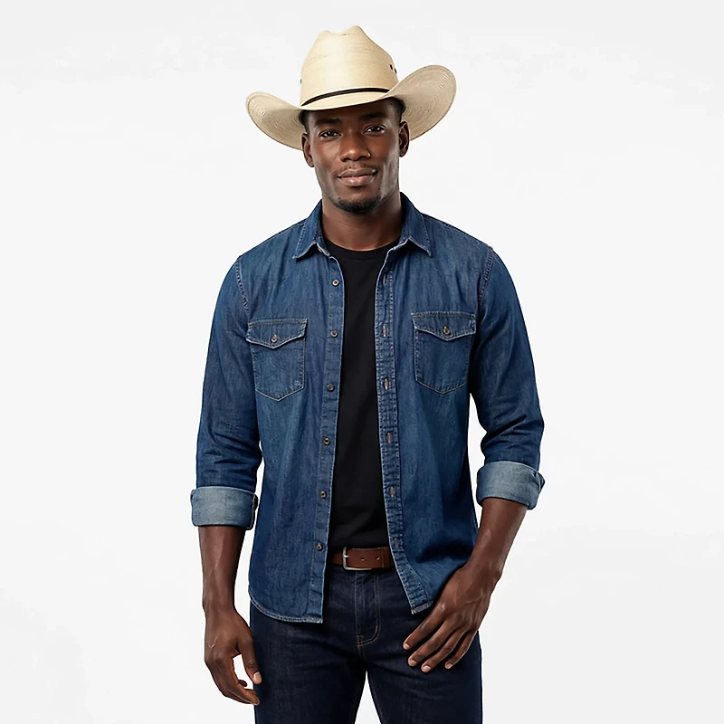 Justin Brush Hog Palm Hat