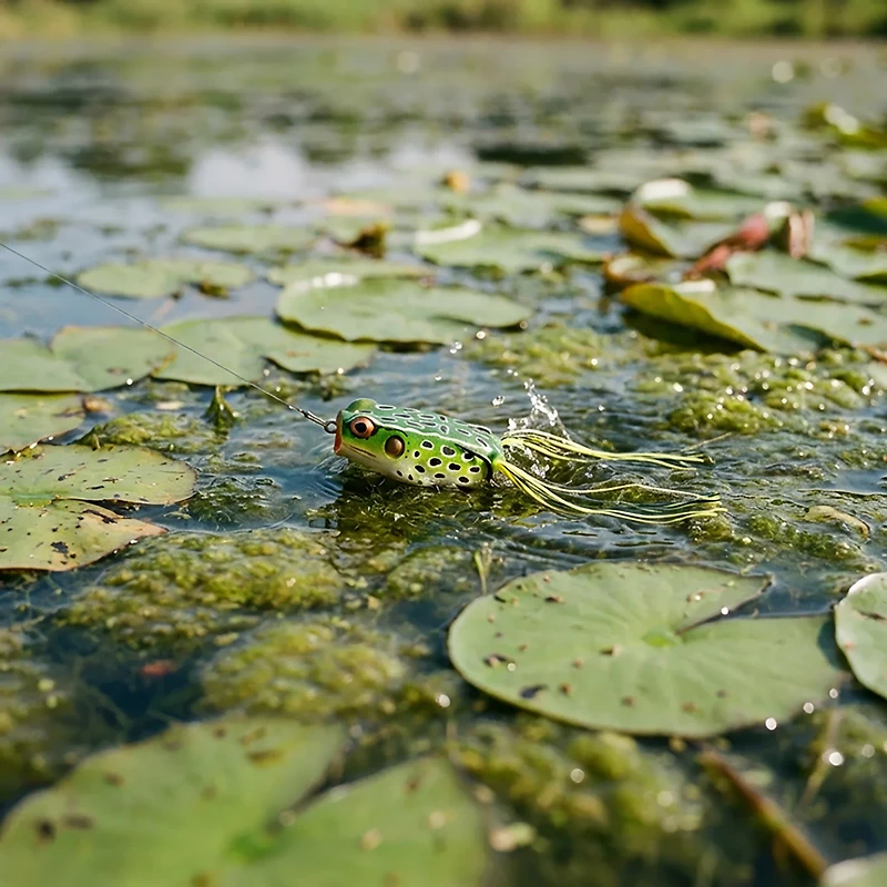 BOOYAH Poppin' Pad Crasher 2-1/4" Frog Bait