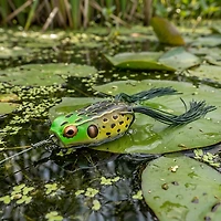 BOOYAH Poppin' Pad Crasher 2-1/4" Frog Bait