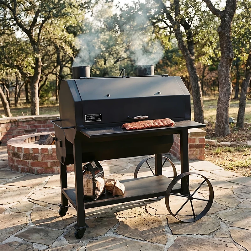Old Country BBQ Pits Over and Under Smoker
