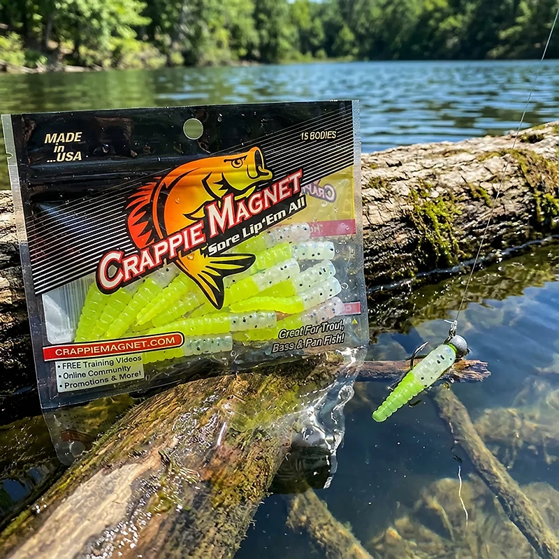 Leland Lures Crappie Magnets 15-Pack.