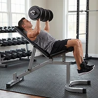 Body-Solid Powerline Flat Incline Decline Weight Bench