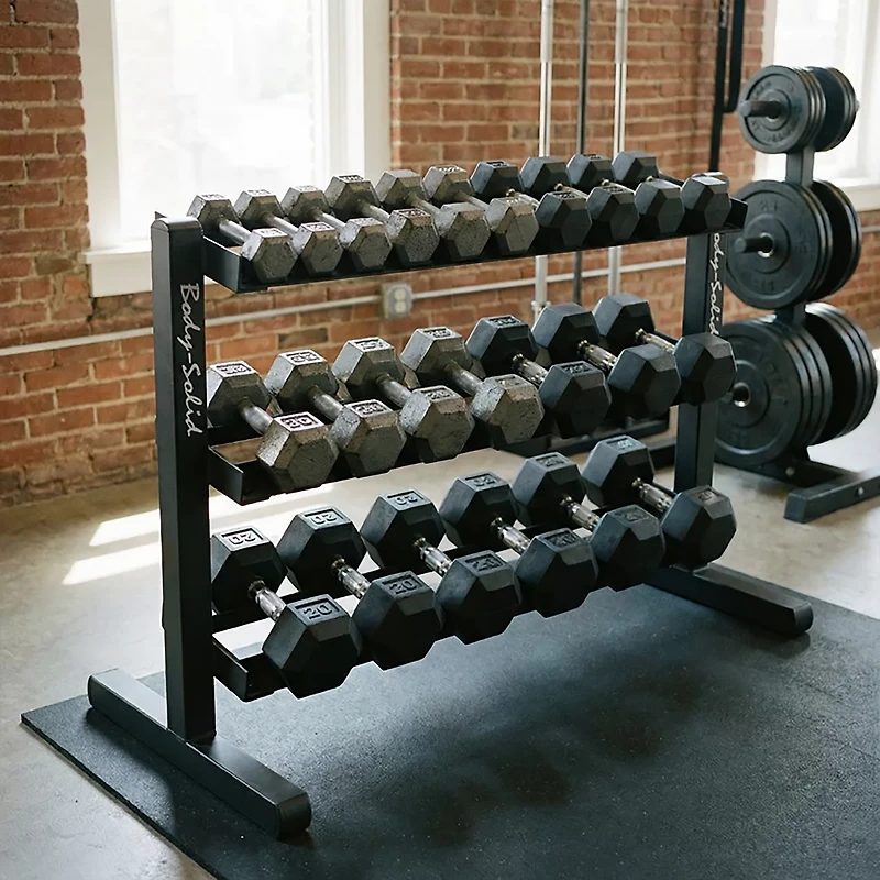 Body-Solid 40" 3-Tier Dumbbell Rack