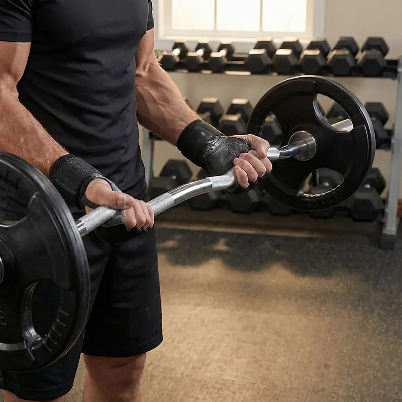 Body-Solid 47" Olympic Curl Bar