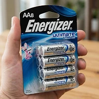 Energizer® Ultimate Lithium AA Batteries 8-Pack