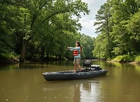 Vibe Kayaks Sea Ghost 105 10 ft 6 in Sit-On-Top Motor-Ready Fishing Kayak