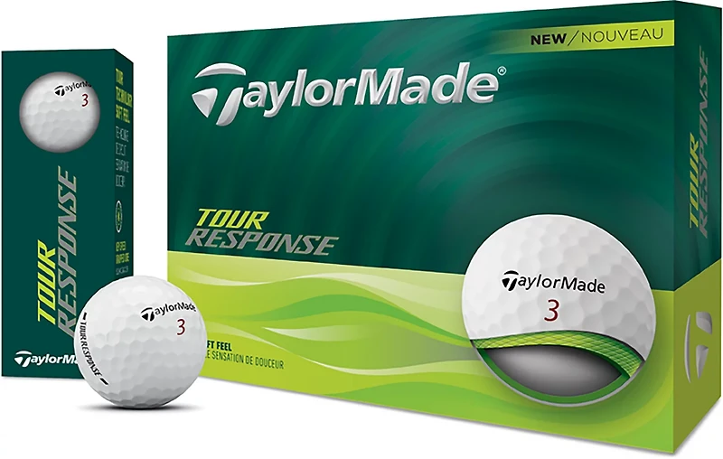 TaylorMade 2026 Tour Response Golf Balls 12-Pack